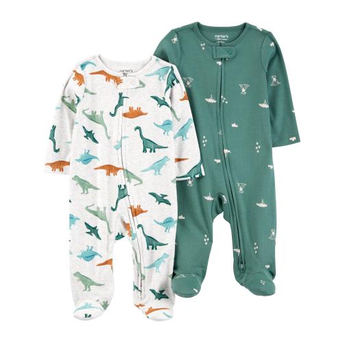 Carter's Child of Mine Baby Boy, Sleep 'n Play, 2-Pack, Sizes Preemie-6/9 months