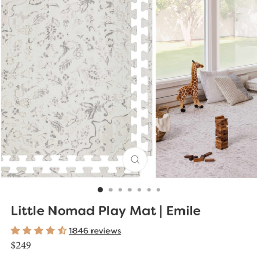 Little Nomad Play Mat Emile – House of Noa