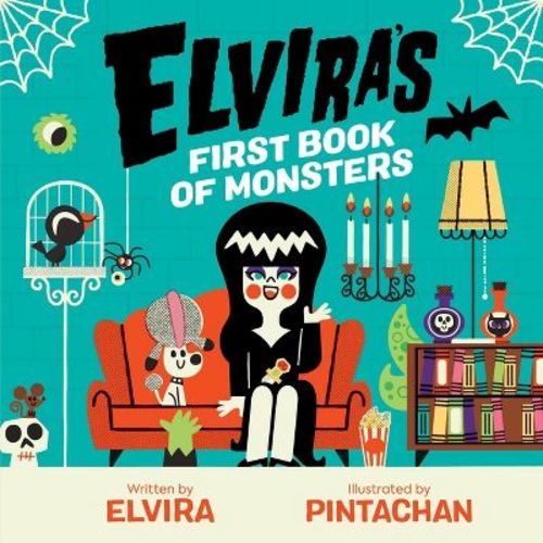 Elvira's First Book of Monsters - (Board Book)