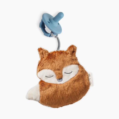 Itzy Ritzy Silicone Pacifier and Plush Pal - Fox