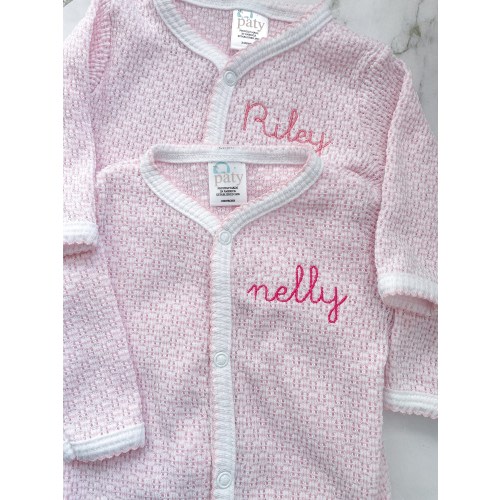 Baby Girl Monogrammed Outfit