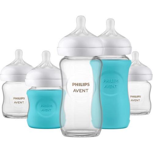 Philips Avent Glass Natural Bottle Baby Set, SCD858/01