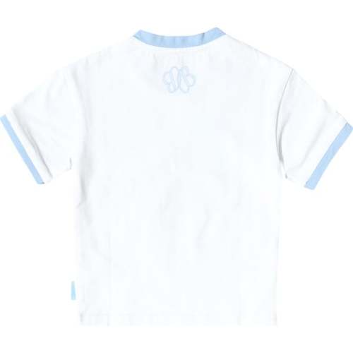Little Brother Crewneck T-Shirt, Blue - Bits & Bows | Maisonette