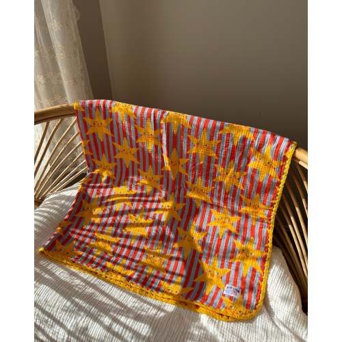 Organic Muslin Blanket - Lucky Stars (PRE ORDER | EARLY AUGUST)