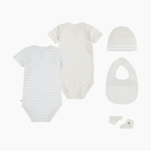 Huggies 5-Pack Gift Box Set - Oatmeal Heather, 0-6 M