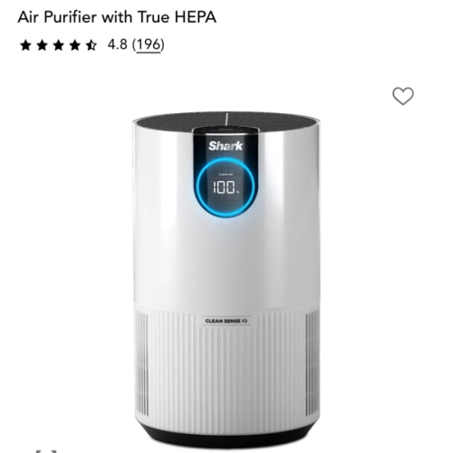 Air Purifier with True HEPA