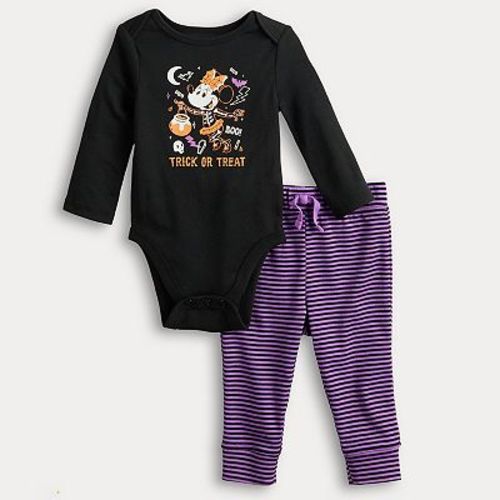 Disney's Minnie Mouse Baby Halloween 2-pc. Bodysuit & Pant Set by Jumping Beans®