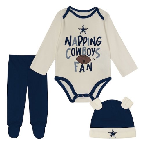 Infant Dallas Cowboys Outerstuff Little Champ Three-Piece Set