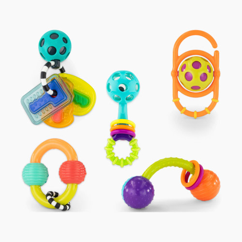 Sassy Shake Rattle & Chew Baby Box Set