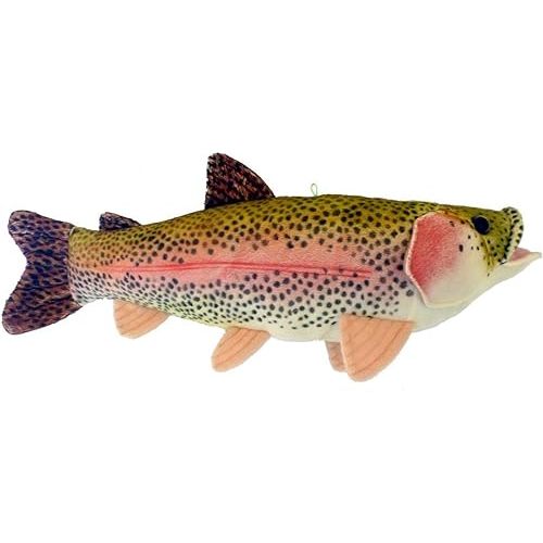 Adore 16" Sierra Rainbow Trout Plush Stuffed Animal Walltoy Wall Mount