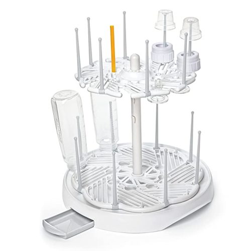 Munchkin® High Capacity Drying Rack for Baby Bottles and Accessories, White