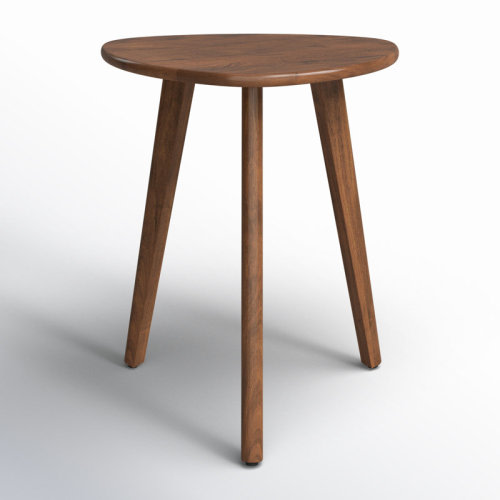Wade Logan® Azori Solid Wood 3 Legs End Table & Reviews | Wayfair
