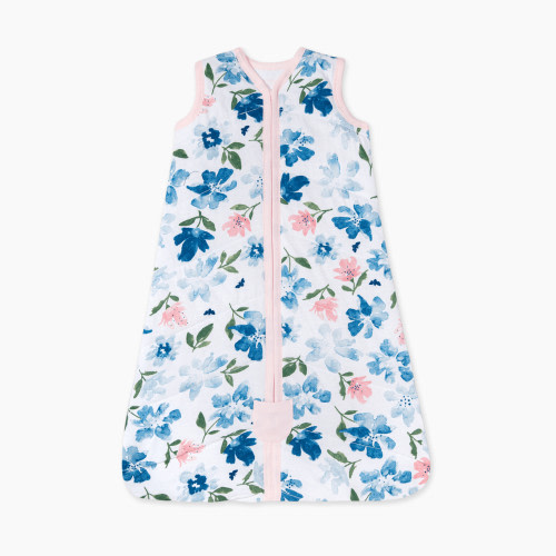 Burt's Bees Baby Quilted Beekeeper Organic Cotton Wearable Blanket - Botanical Gardens, Small