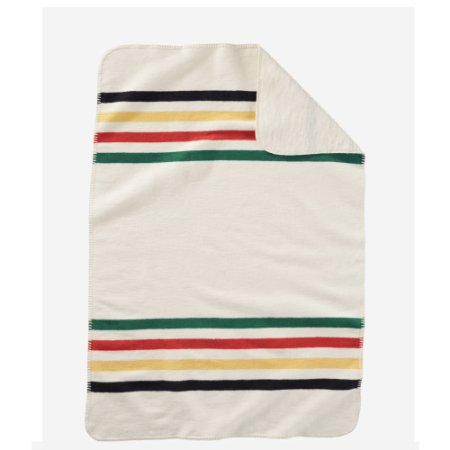 GLACIER ORGANIC COTTON BABY BLANKET
