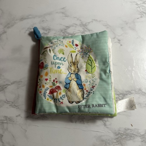 Beatrix Potter Peter Rabbit Once Upon A Time Soft Book Infant Crinkles Soft Toy