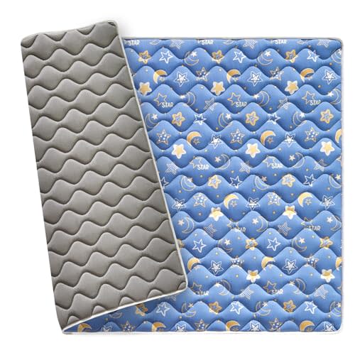 Premium Foam Baby Play Mat 50" X 50", Thick One-Piece Crawling Mat, Odorless Baby Mat Floor Mat, Non-Slip Cushioned Baby Playmat for Infants,Babies,Toddlers. Machine Washable for Easy Care.