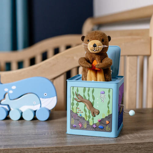 Sea Otter Jack in the Box Toy - Jack Rabbit Creations | Maisonette