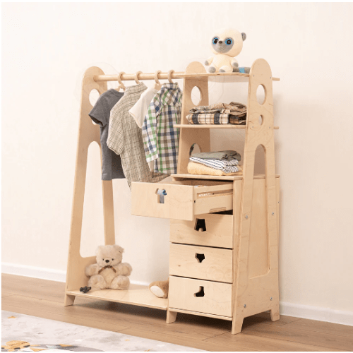 Montessori Dresser - WoodandHearts
