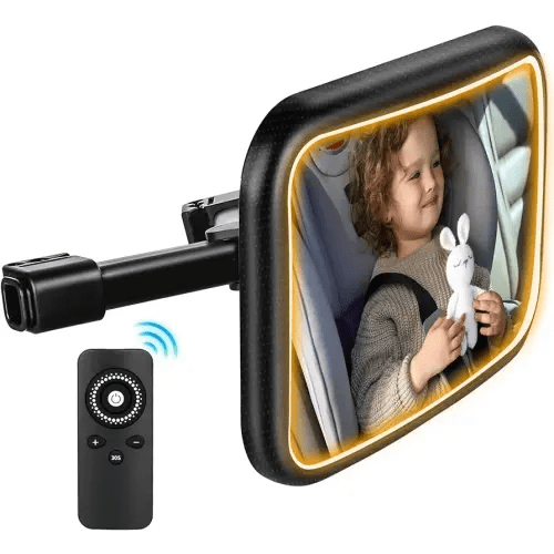 Baby Car Mirror with Light