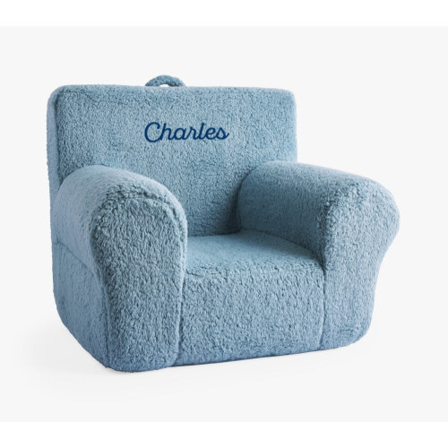 Kids Anywhere Chair®, Light Blue Cozy Sherpa