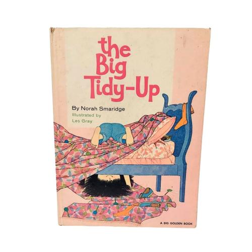 The Big Tidy Up Jennifer Vintage Book 1970 3 printing Norah Smaridge Les Gray