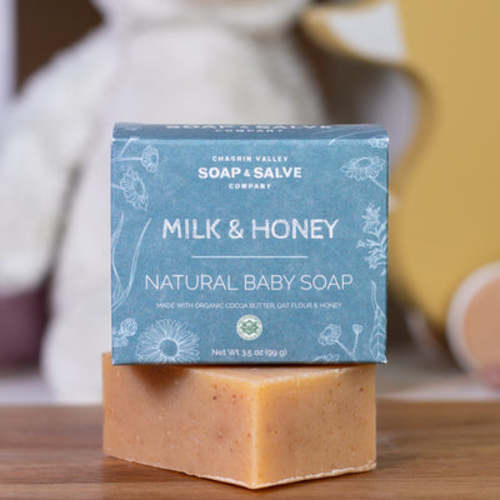 Natural Soap: Milk & Honey Baby Soap – Chagrin Valley Soap & Salve