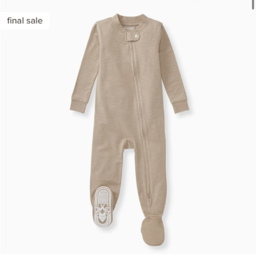 Honeysoft™ Baby Sleeper - Dust – Burt's Bees Baby