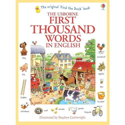 First Thousand Words in English Paperback – September 3, 2024