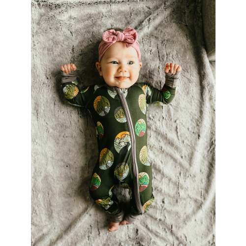 Gone Campin Zippered Pajama