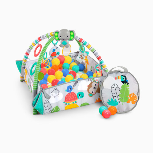 Bright Starts 5-in-1 Your Way Ball Play Baby Activity Play Gym & Ball Pit - Totally Tropical