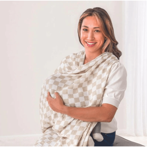 Muslin Breastfeeding Boss Nursing Cover | Snuggle Bugz | Canada's Baby Store