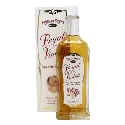Agustin Reyes Royal Violets Baby Cologne, Gently Refresh your Baby Skin, Delicate Scent, 5 fl oz