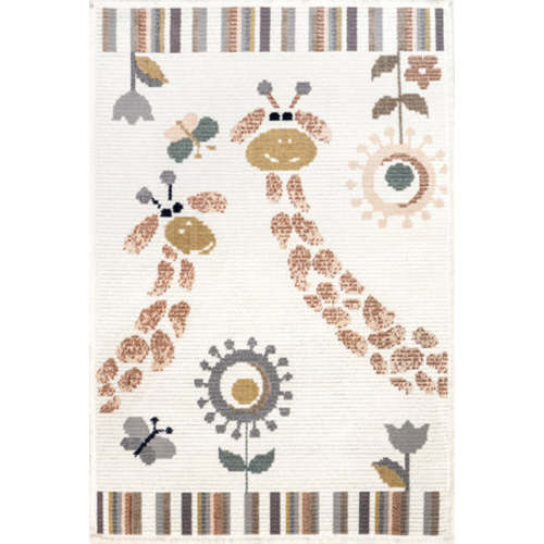 Kyza Kids Caterpillar Rug | Beige