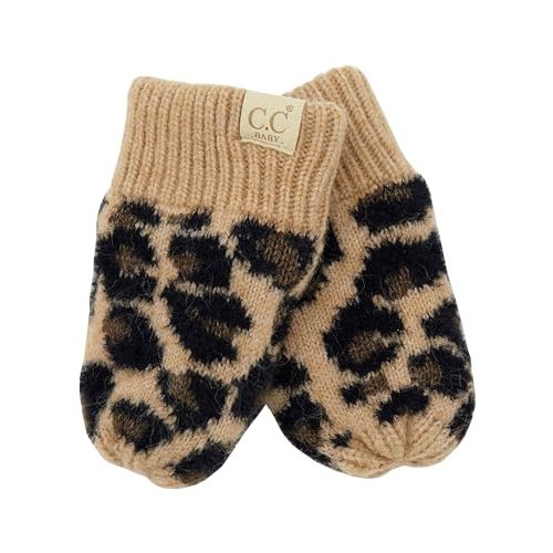 Funky Junque Baby Boy Mittens Newborn, Fleece Lined No Thumb Soft Double Layer Knit Gloves, Infant Mittens 0-9 Months
