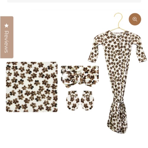 Sloane Newborn Headband Bundle (Gown)