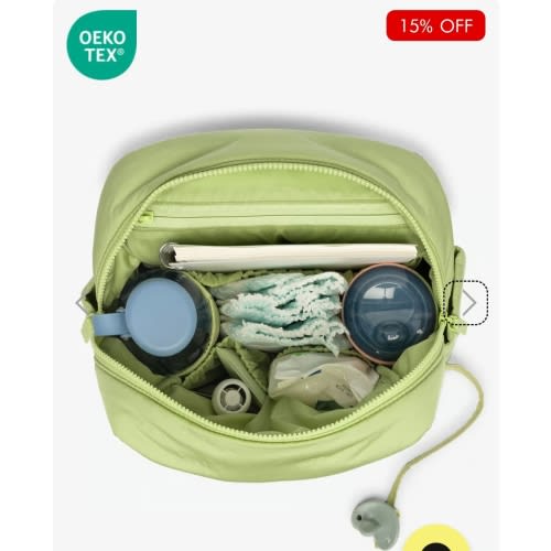 Convertible Mini Diaper Backpack - Lime