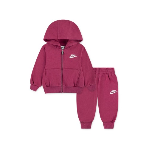 Club Fleece Zip Hoodie & Joggers Set, 12M