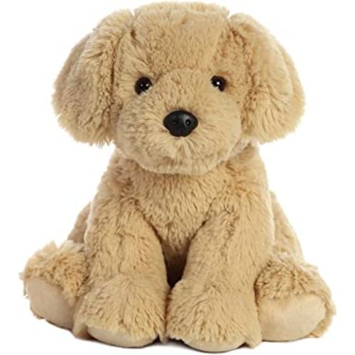 Aurora® Cuddly Golden Lab Stuffed Animal - Cozy Comfort - Endless Snuggles - Brown 14 Inches