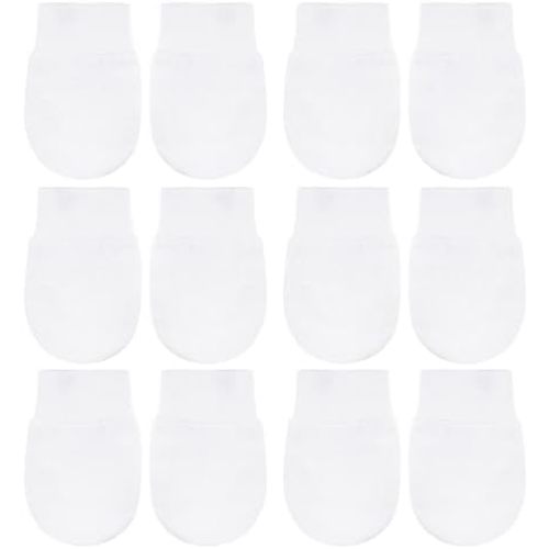 No Scratch Baby Mittens Newborn Infant Toddler Mittens Soft Elastic Wrist Gloves Mitten for 0-6 Months Boys Girls