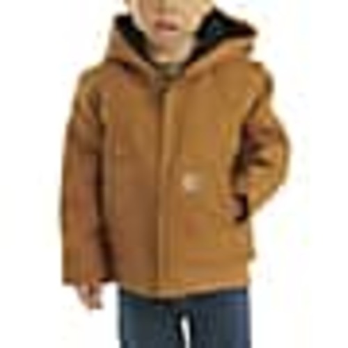Boys' Hooded Insulated Active Jac (Infant/Toddler) | Low Stock | Carhartt