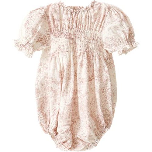 NOTHING FITS BUT Baby’s Classic Linen Cotton Dress, Hana Onesie, Infant’s Casual Frock