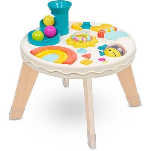 B. toys- B. play- Colorful & Sensory Station- Developmental Musical Learning Toy for Babies- 7 activites- Lights and Sounds Play Table- 6 Months +