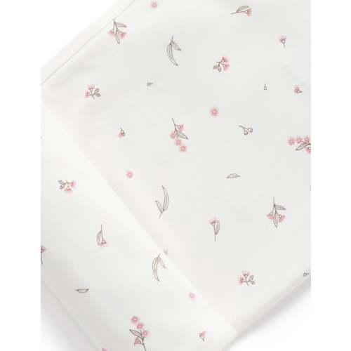 White Blossom Bunny Rug - Baby Blankets - Purebaby - Purebaby
