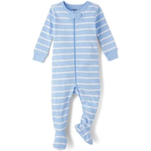 Gymboree unisex-baby And Toddler Long Sleeve 100% Cotton Zip-front One Piece