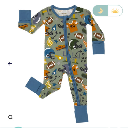 Touchdown Time Zippy - Little Sleepies