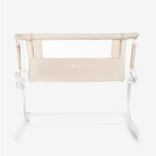 Baby Delight Beside Me Dreamer Bassinet | Bedside Sleeper & Baby Bassinet | 6-Position Height Adjustment | Organic Oat