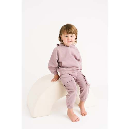 Violet Cargo Hoodie Set