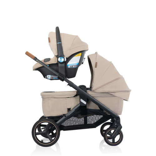 Transformer Stroller to Wagon Travel System Featuring LiteMax NXT Infant Car Seat with SensorySoothe