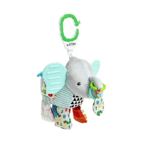 The World Of Eric Carle Very Hungry Caterpillar Developmental Elephant Toy NEW