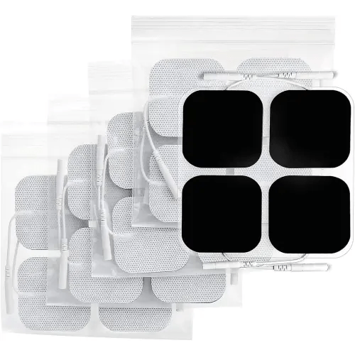 AUVON TENS Unit Pads Electrode Patches with Upgraded Self-Stick Performance and Skin-Friendly Design for Electrotherapy